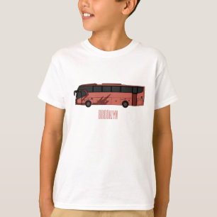 T-shirt Illustration du bus