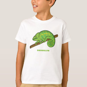 T-shirt Illustration du caméléon de la parson