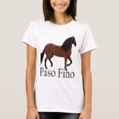 T-shirt Illustration du Cheval Paso Fino Equestrian (Devant)