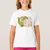 T-shirt Illustration du chou-fleur (Devant)