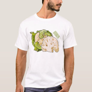 T-shirt Illustration du chou-fleur