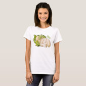 T-shirt Illustration du chou-fleur (Devant entier)
