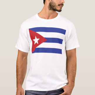 T-shirt illustration du drapeau cuba