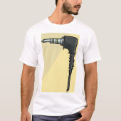 T-shirt Illustration du gadget technique du connecteur jac (Devant)