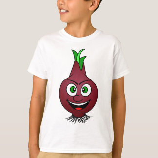 T-shirt Illustration du légume d'oignon