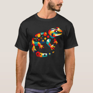T-shirt Illustration du minimalisme géométrique moderne lo