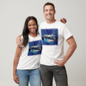 T-shirt Illustration du module de commande et de service A (Unisexe)