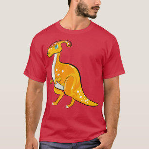 T-shirt Illustration du parasaurolophus