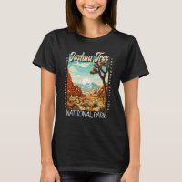 Illustration du parc national de Joshua Tree en ét