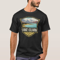 Illustration du parc national du lac Clark Art voy