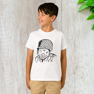 T-shirt Illustration du soldat américain