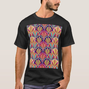 T-shirt Illustration du textile traditionnel indien