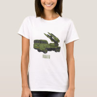 Illustration d'un camion de missiles militaires