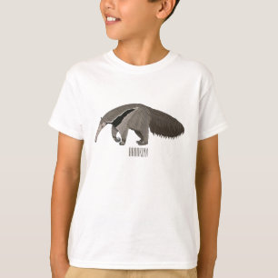 T-shirt Illustration d'un dessin animé d'Anteater