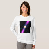 T-shirt Illustration d'un pulsar 2 (Devant entier)