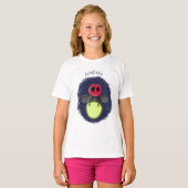 T-shirt Illustration d'une luciole à éclair mignon (Devant entier)