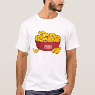 T-shirt Illustration d'une puce de pomme de terre