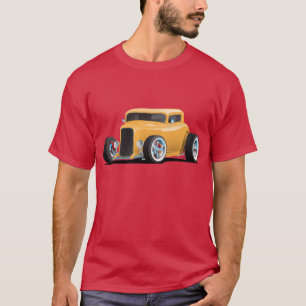 T-shirt Illustration d'une voiture classique américaine d
