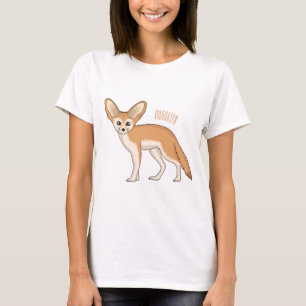T-shirt Illustration Fennec fox