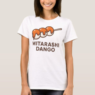 T-shirt Illustration Glossy Mitarashi Dango