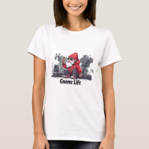 T-shirt Illustration Gnome Hip hop - Gnome Life