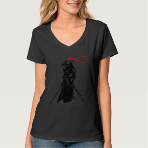 T-shirt Illustration japonaise Samurai Warrior Retro Japan