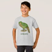 T-shirt Illustration Kakapo (Devant entier)