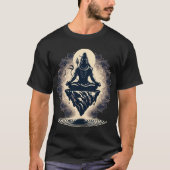 T-shirt Illustration Lord Shiva Yogi (Devant)