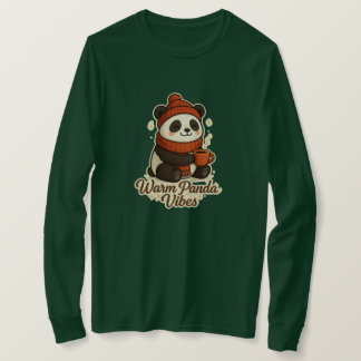 T-shirt Illustration mignonne et chaleureuse d'hiver