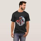 T-shirt Illustration numérique de Koi Betta (Devant entier)