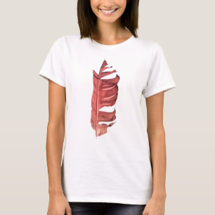 T-shirt Illustration originale de dessin de plumes