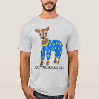 Illustration personnalisée portant un pyjama de ch