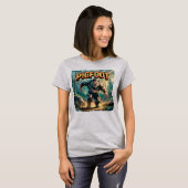 T-shirt Illustration Pigfoot Combo Créature Drôle (Devant entier)
