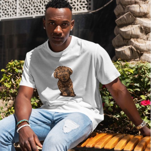 T-shirt Illustration Poodle Dog