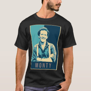 T-shirt Illustration Pop Art Monty Don TV Presenter Garden