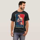 T-shirt Illustration Pop Art Sinatra (Devant entier)