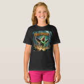 T-shirt Illustration Poultrygeist Combo Créature Drôle (Devant entier)
