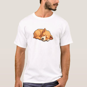 T-shirt Illustration pour chien de dessin
