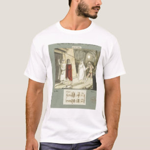 T-shirt Illustration pour la cannelure magique de Mozart