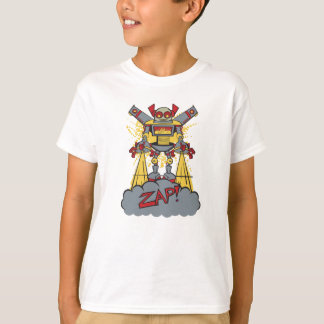 T-shirt Illustration Robot Zap