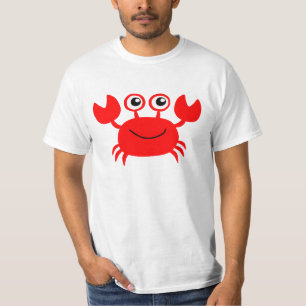 T-shirt Illustration rouge de bande dessinée d'animation
