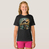 T-shirt Illustration Salapanda Combo Créature Drôle (Devant entier)