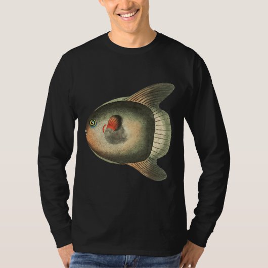 T-shirt Illustration Shaw Short Sun Fish (Devant)