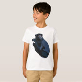 T-shirt Illustration Sifaka Perriers Rare Madagascar Lemur (Devant entier)