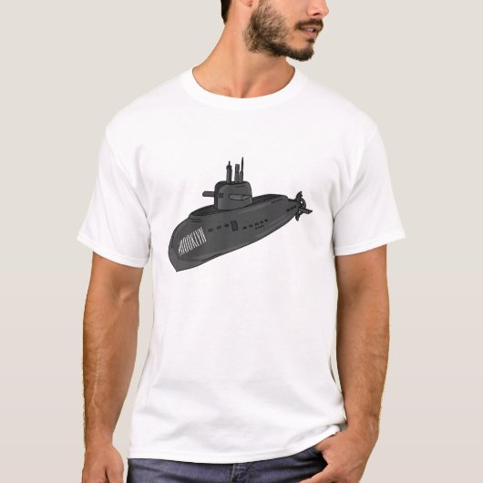 T-shirt Illustration sous-marine (Devant)