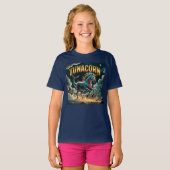 T-shirt Illustration Tunacorn Combo Créature Drôle (Devant entier)