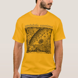 T-shirt Illustration vintage de flammarion de l'univers