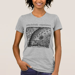 T-shirt Illustration vintage de flammarion de l'univers