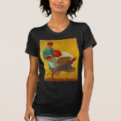T-shirt Illustration vintage de la récolte de Thanksgiving (Devant)