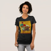 T-shirt Illustration vintage de la récolte de Thanksgiving (Devant entier)